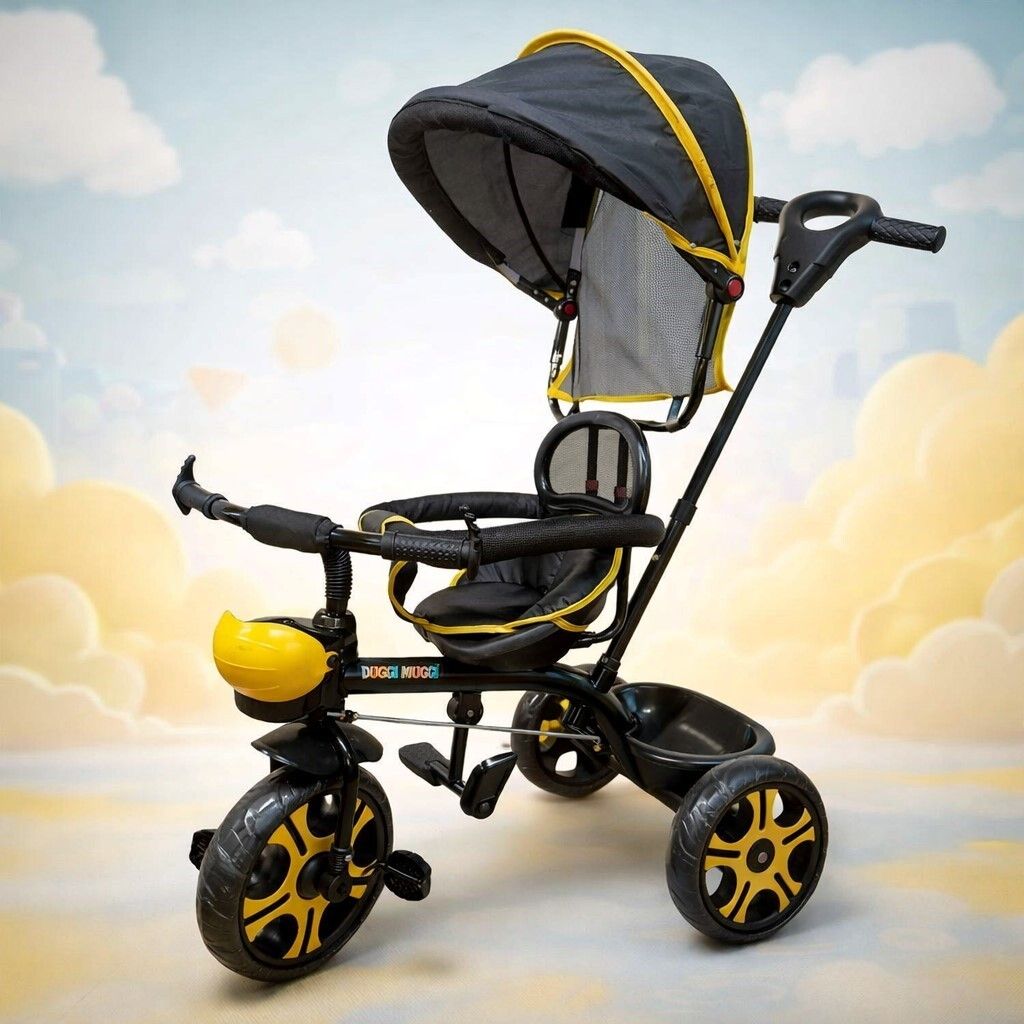 duggi muggi Tricycle For Kids Trike |with Canopy | Boys|Girls Age Group 2 to 5 Years Tricycle Tricycle-picture-4