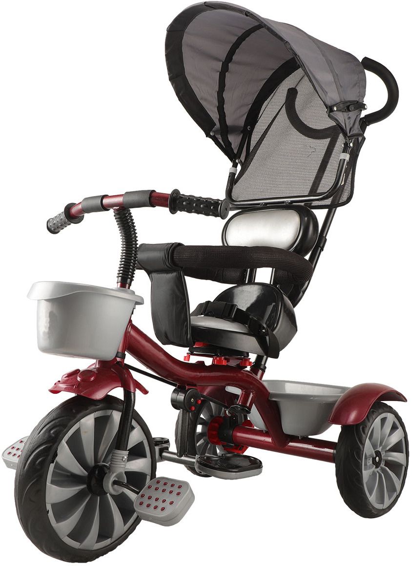 joyride Flyer Plus Tricycle For Kids Trike | Tricycle with Comfortable Cushion | Brakes in Wheel | Rotating Seat | Boys | Girls Age Group 2 to 5 Years Tricycle-picture-7