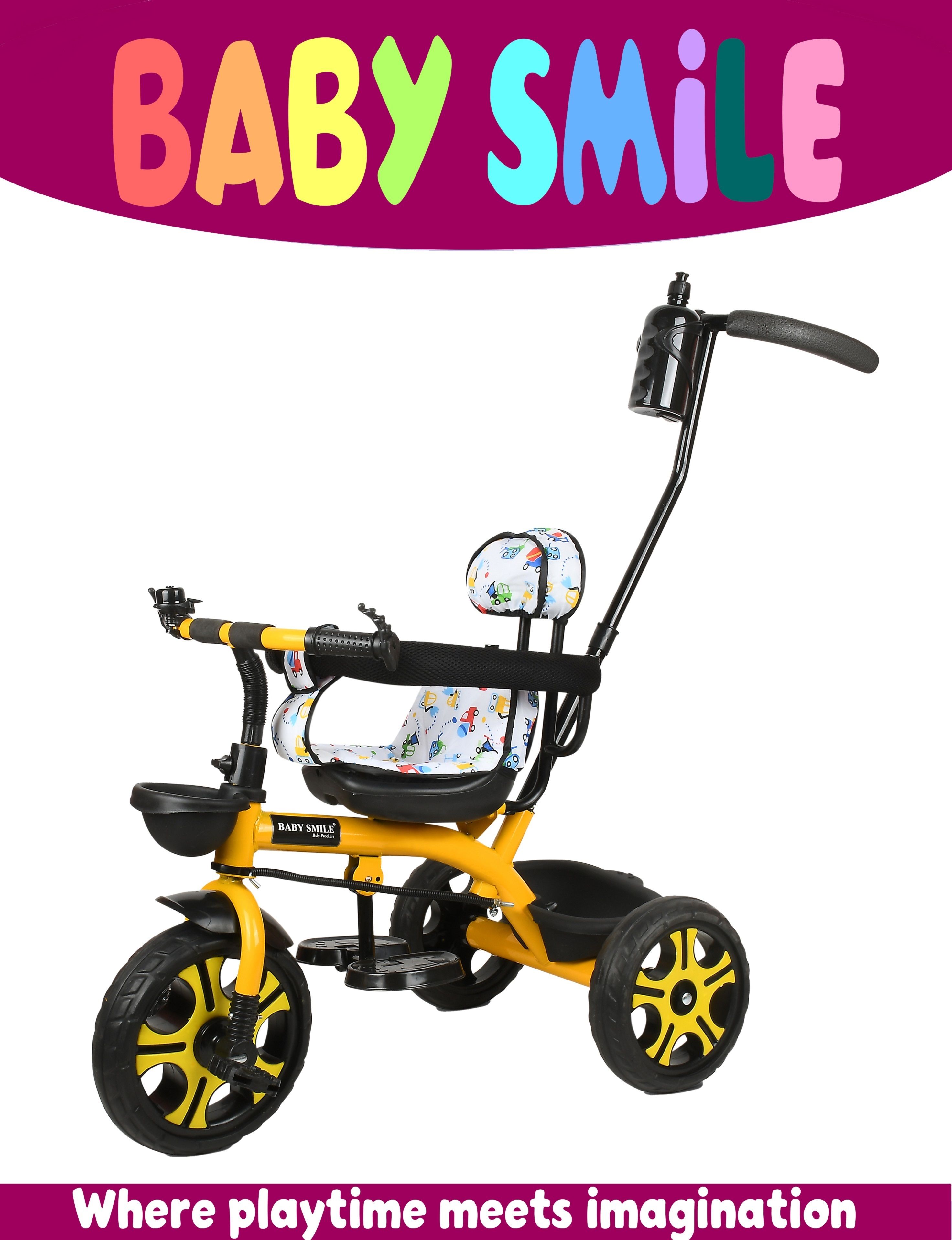 Small kids Tricycles |Cycles for Kids | Cycle for Baby with Storage Basket ST-042 Tricycle-image-18