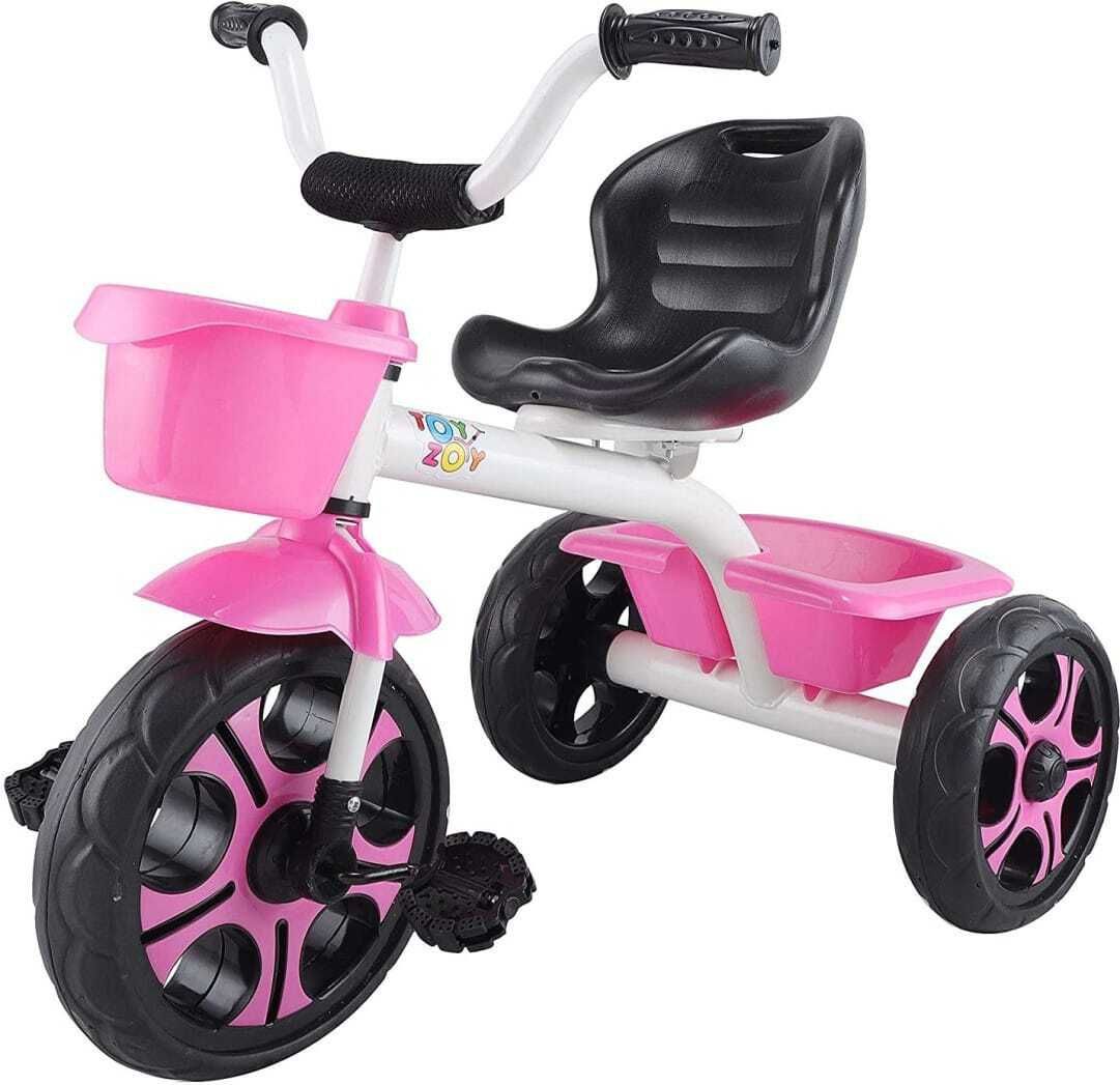 Tricycle with Dual Storage Basket for Kids|Boys|Girls Age Group 2 to 5 Years MODEL_ 537 TRICYCLE Tricycle