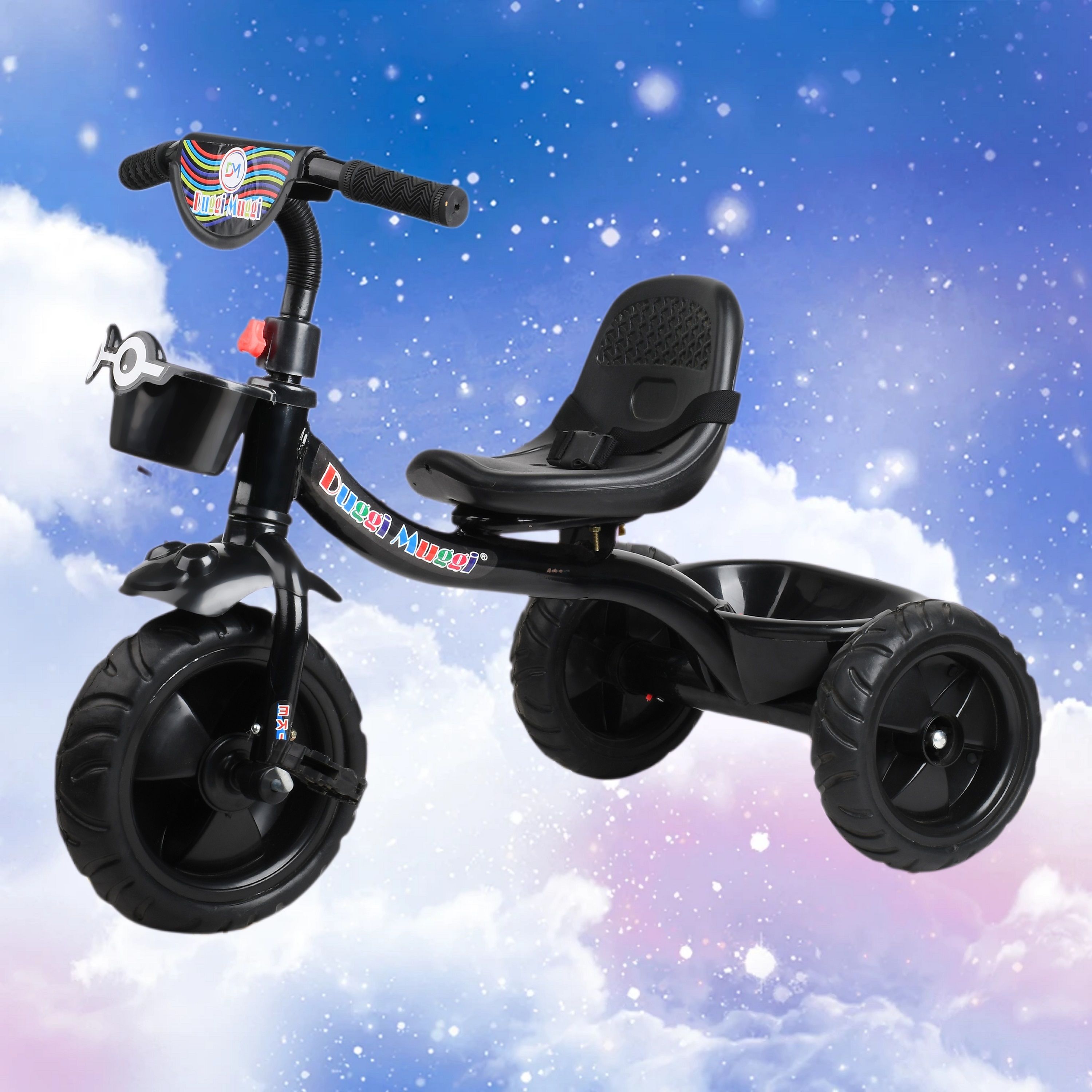 duggi muggi Child Tricycle For Kids With Front And Back Basket Child Recommended Kiddo Tricycle For Age 1-5 Years Kids Cycle Tricycle-picture-28