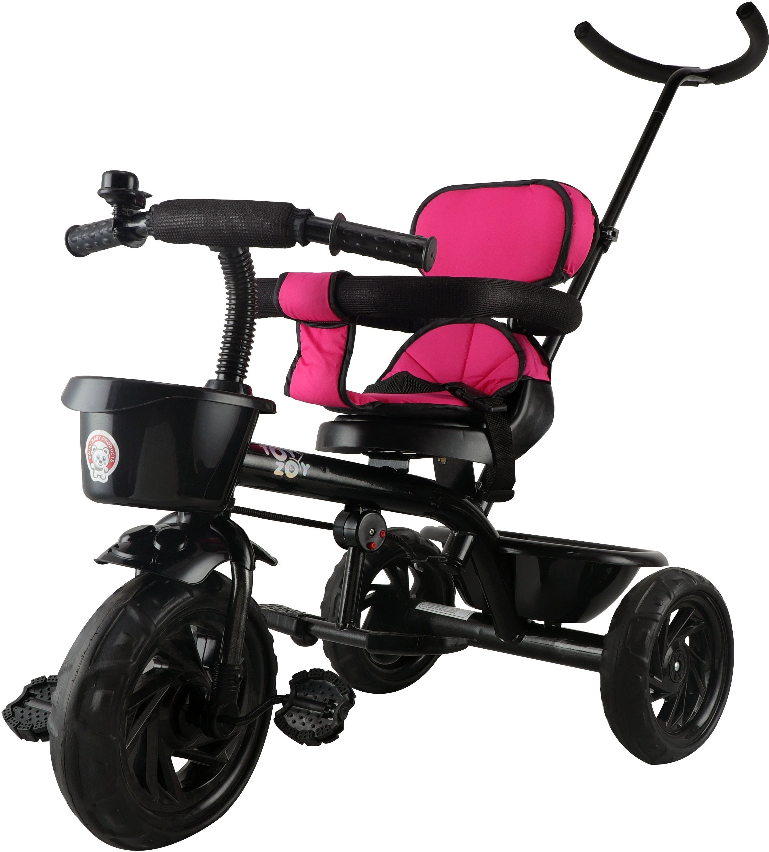 toyzoy Maple Grand Tricycle with Safety Guardrail for Boys & Girls Age Group 2+ Years TZ531 Tricycle-picture-34