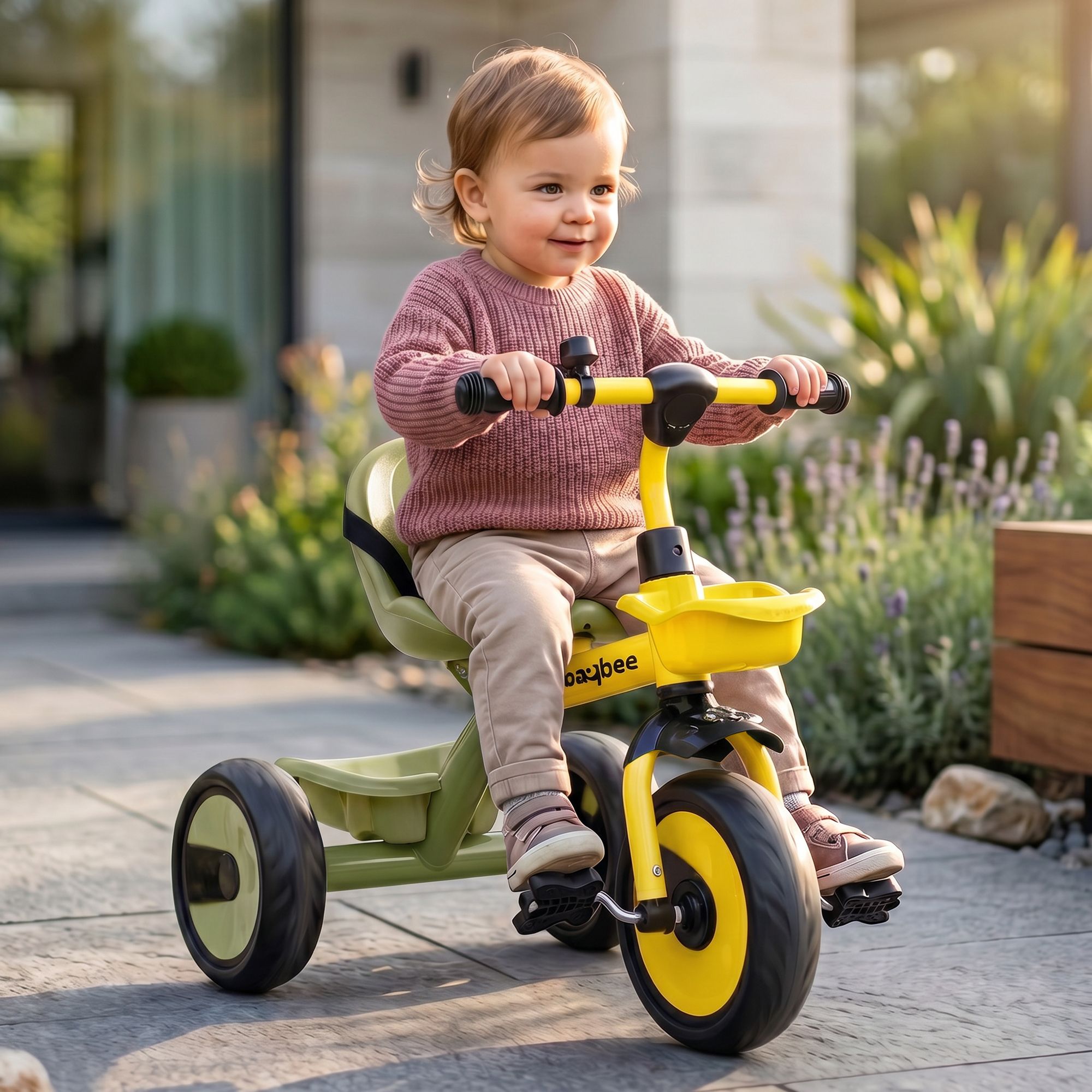 baybee Baby Tricycle for Kids | Plug & Play Kids Cycle with Safety Belt & Front BDTC07 Tricycle-picture-43