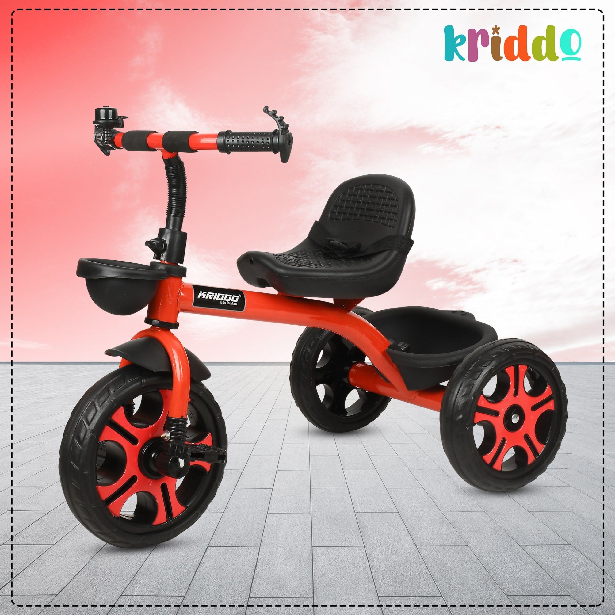 Premium Tricycle For Kids | 2-5 yrs BST 03 20KG Tricycle-image-44