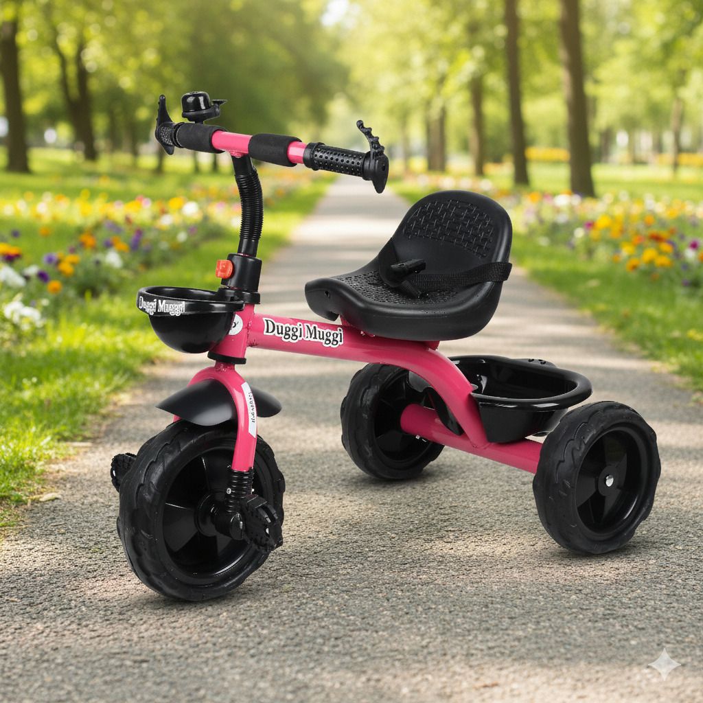 duggi muggi SEFTY TRICYCLE COMFORTABLE SEAT|GRIP HANDLE|CYCLE BEST TRICYCLE FOR BABY BOYS,BABY GRILS Tricycle-picture-42