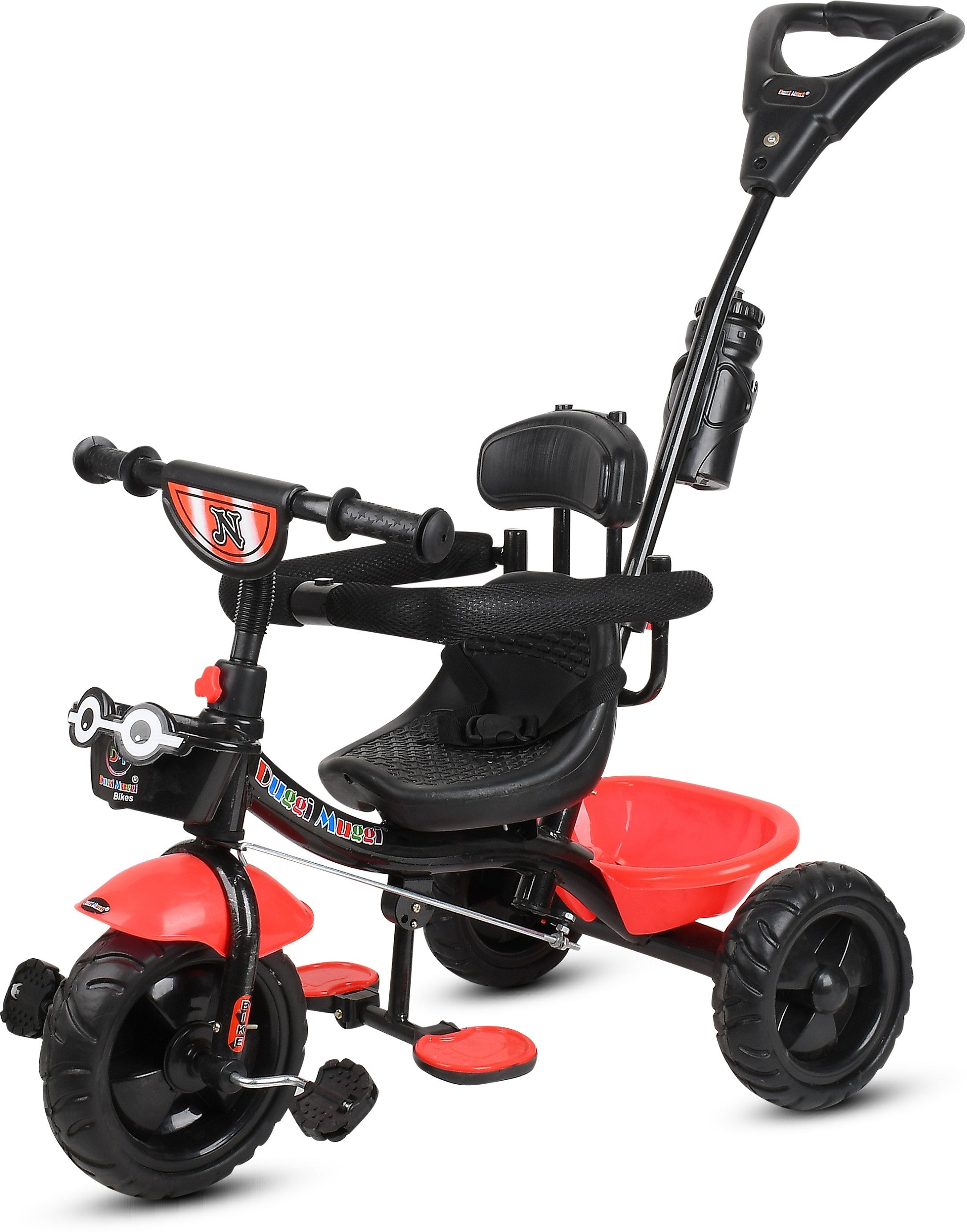 Plug N Play Baby Tricycle with Parental Control, Basket and Safety Guard Rail for 12 Months to 48 Months Boys / Girls / . Carrying Capacity Upto 30kgs Tricycle-image-19