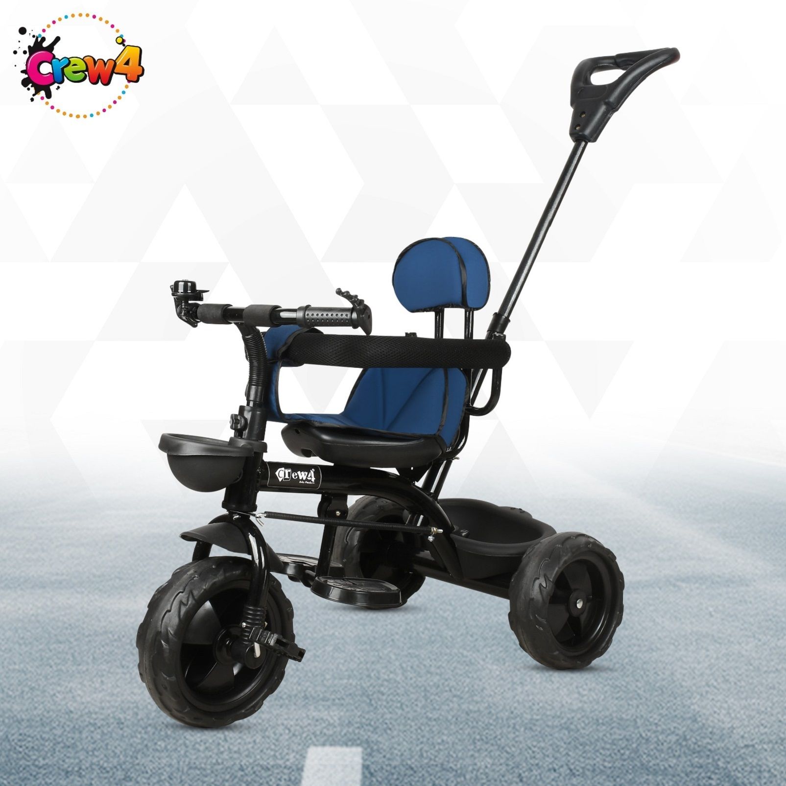 Tricycle with Parental Handle Armrest and for Ages (1-5 years) ER04 Tricycle-image-22