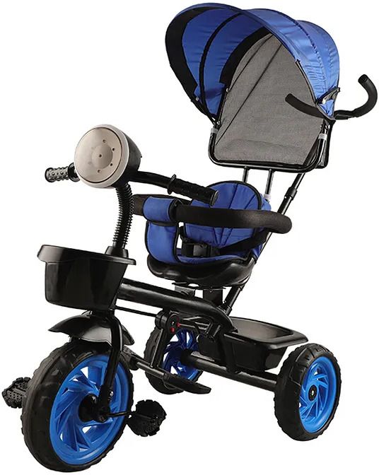 joyride Stroller Pro Music And Light Tricycle| For Kids Trike |Tricycle with Canopy for Kids| Boys|Girls Age Group 2 to 5 Years Tricycle-picture-5