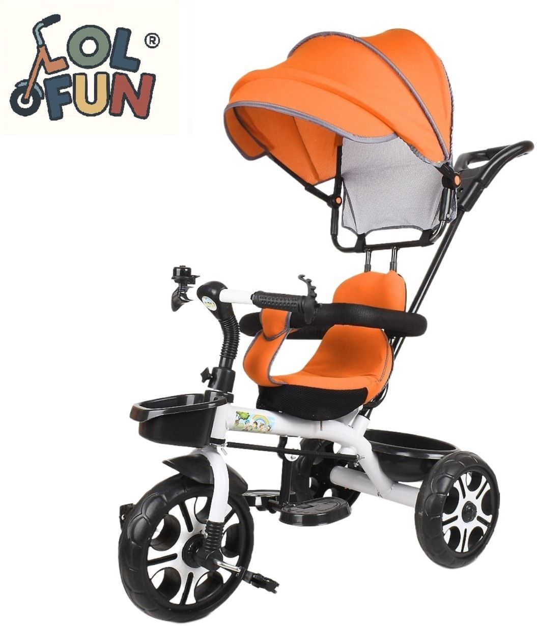 Tricycle with Canopy and Parental Handle 2 to 5 years CANOPY Tricycle-image-32