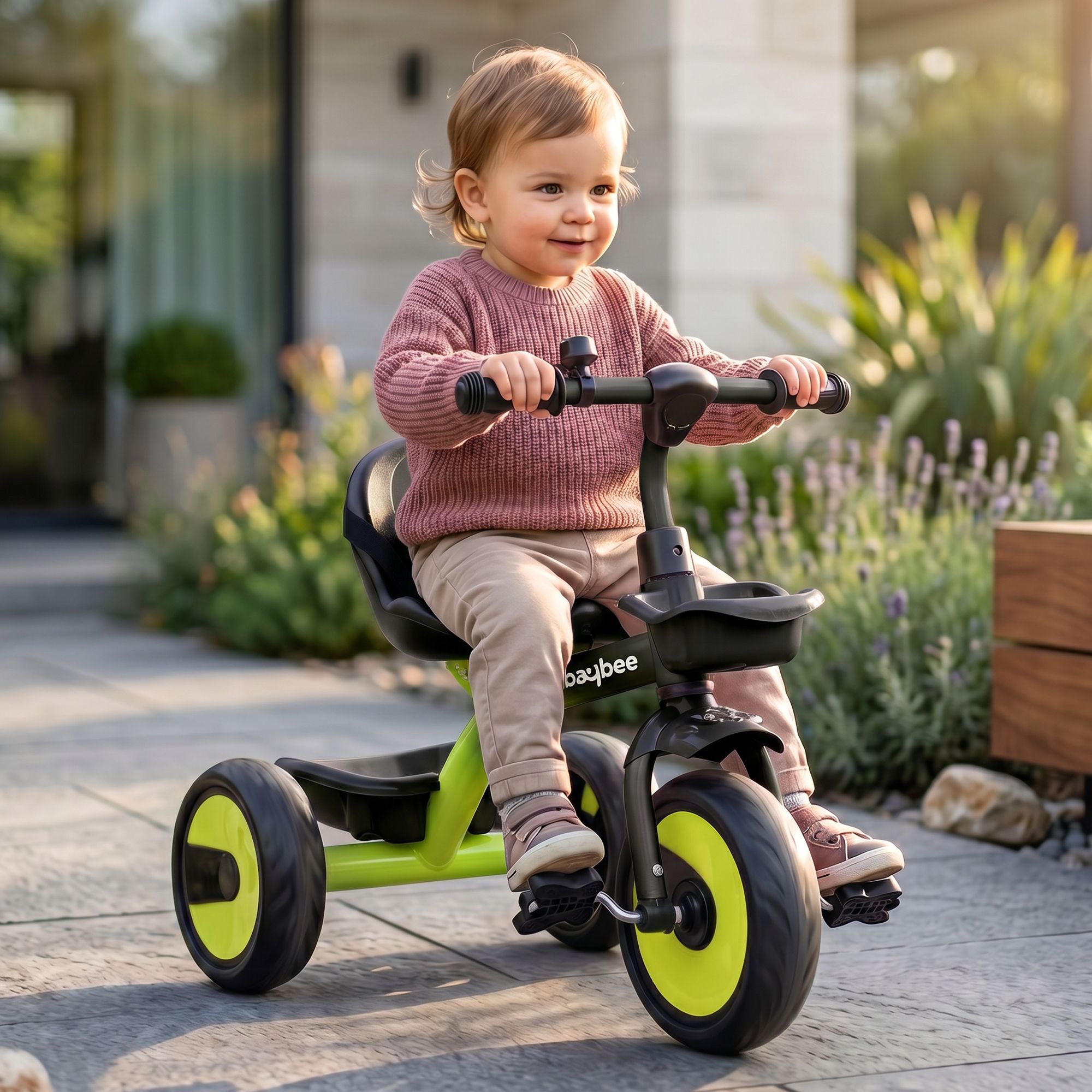 baybee Baby Tricycle for Kids | Plug & Play Kids Cycle with Safety Belt & Front BDTC07 Tricycle-picture-37
