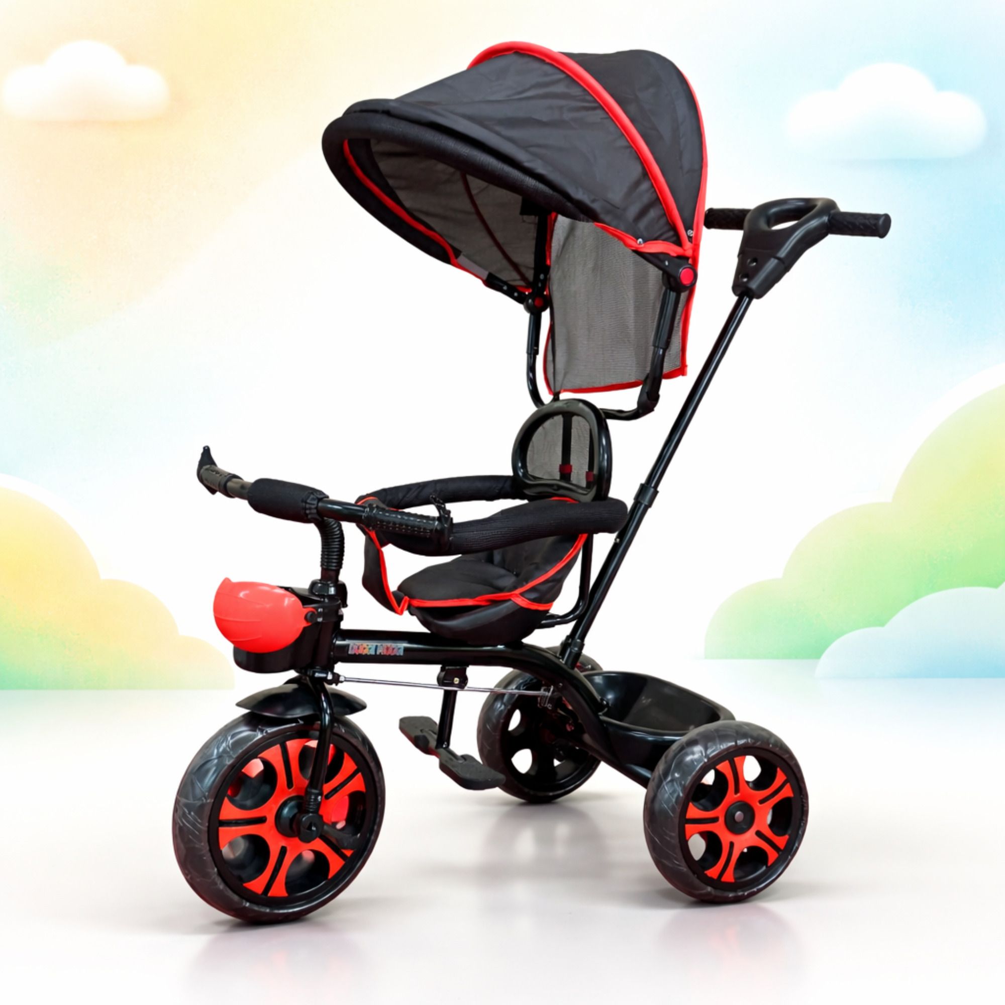Baby Cycle Canopy for Kids Tricycle Tricycle Premium Protective Canopy Tricycle-image-9