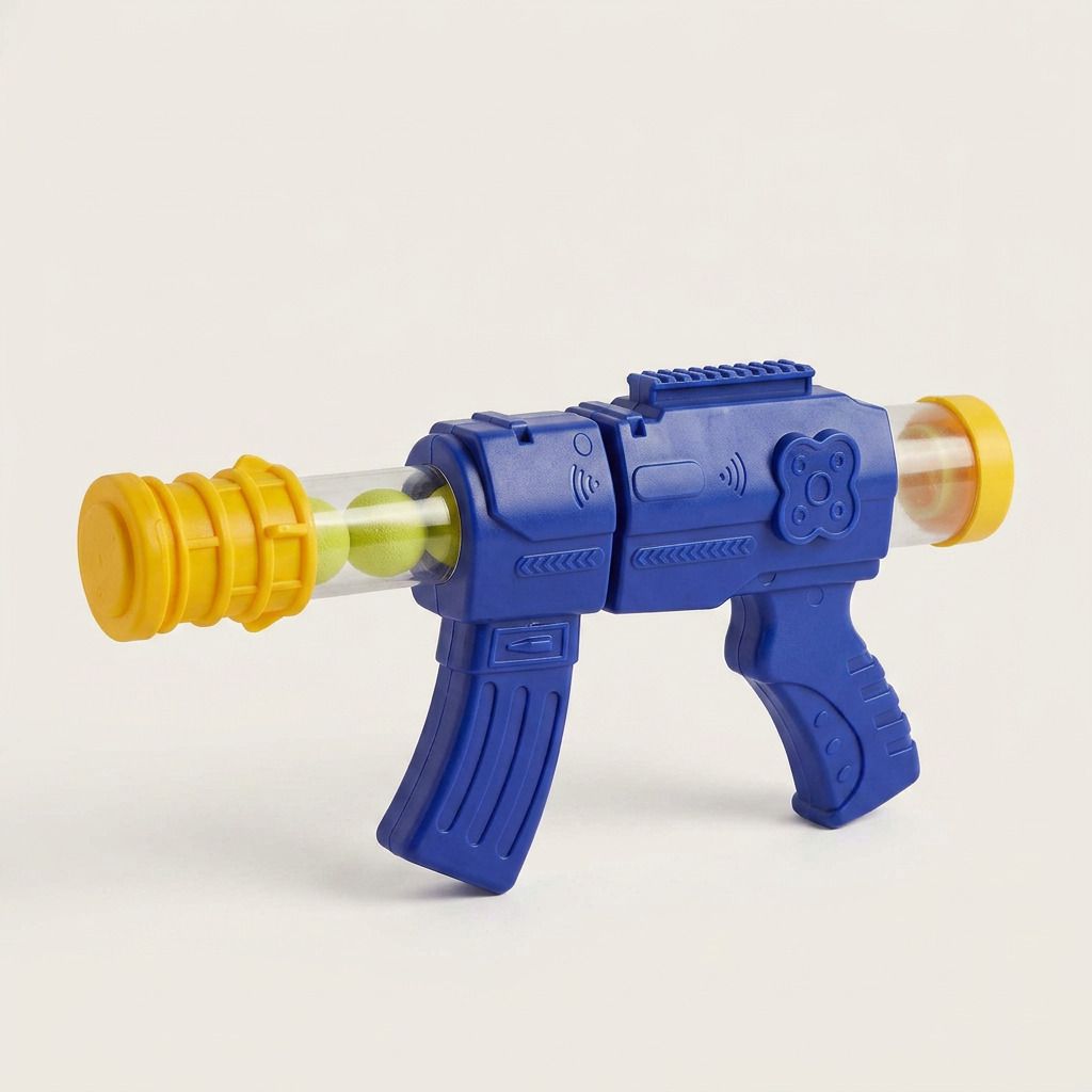 Air Powered Soft Ball Shooter Gun Target Shooting Game Set for Boys and Girls Guns & Darts-image-19