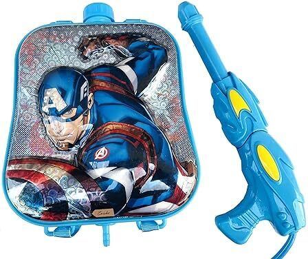 Cartoon Character Theme Large Capacity Backpack Water Tank 2.5L Holi Festival Water Gun-image-29