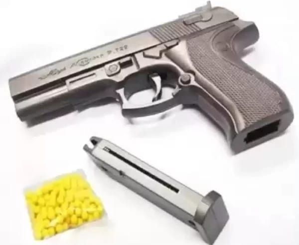 New DesignBig Action Mouser Toy Gun – Black Plastic BB Gun with 6mm Bullets Guns & Darts-image-48