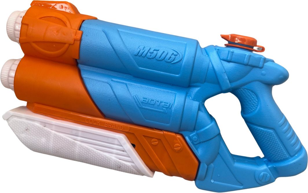High Capacity Dual Nozzle Water Blaster Holi Pichkari Water Squirt Gun Water Gun-image-20