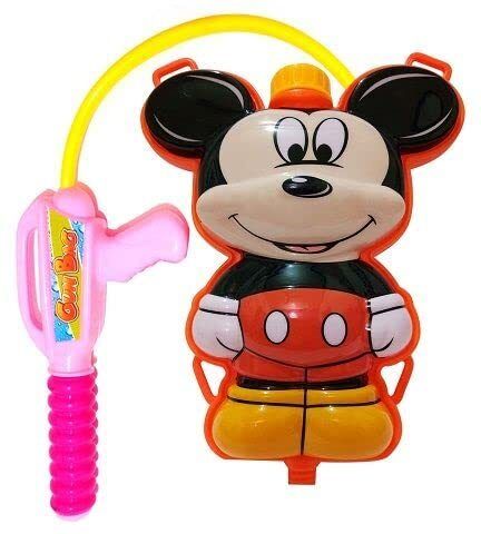 Holi Pichkari Water Gun for Kids Mickey Backpack Tank Water Gun-image-46