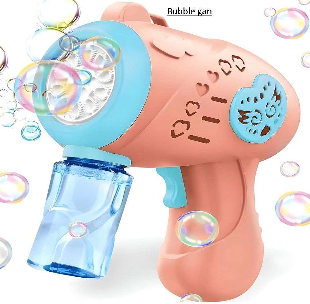 pepstter Automatic Colour Bubble Gun for Kids Toddlers + 4 AA Alkaline Cells, Water Gun-picture-10