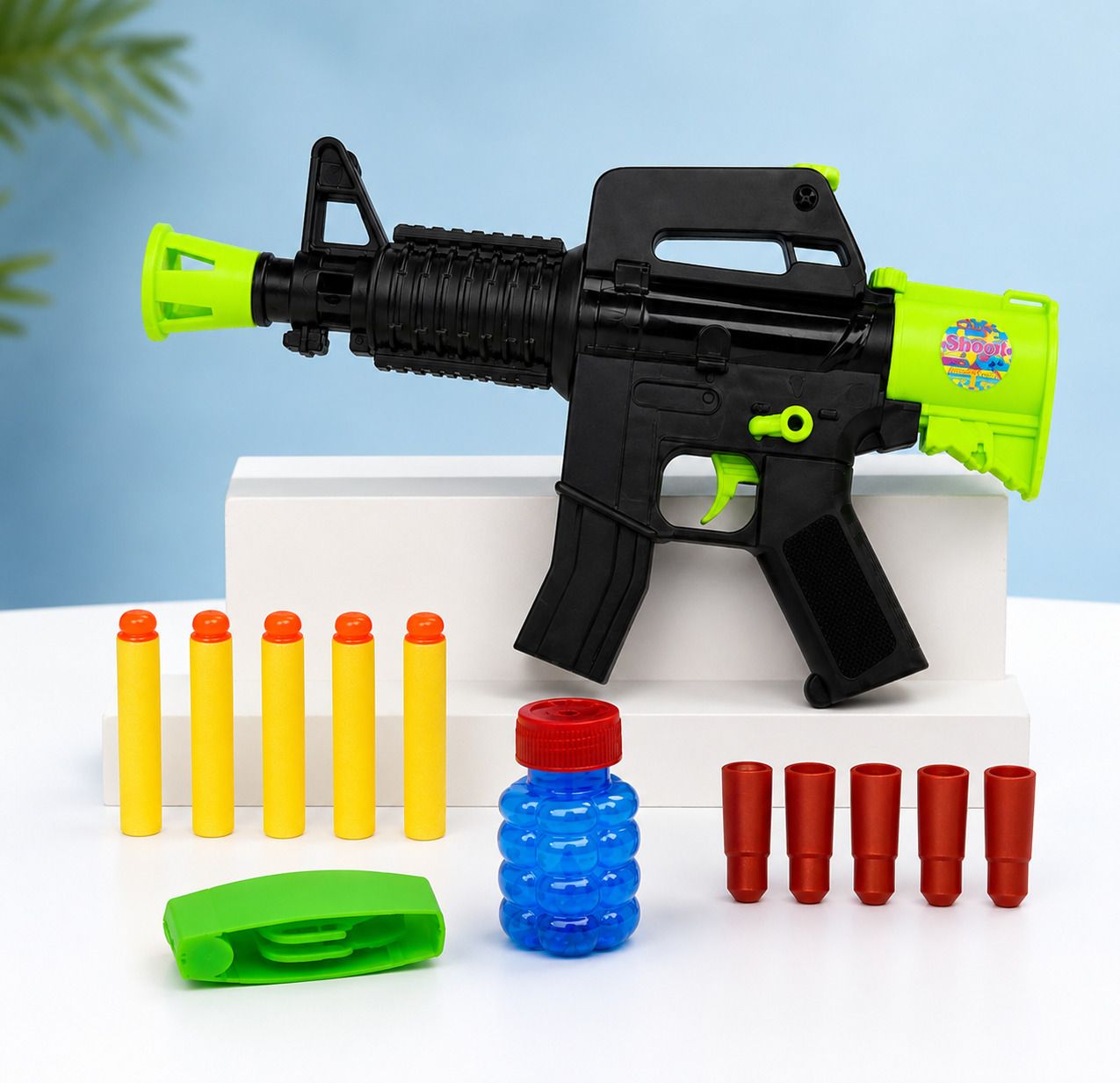 diamond spring 8088 Kids Blaster Gun with Safe Bullets Guns & Darts-picture-17