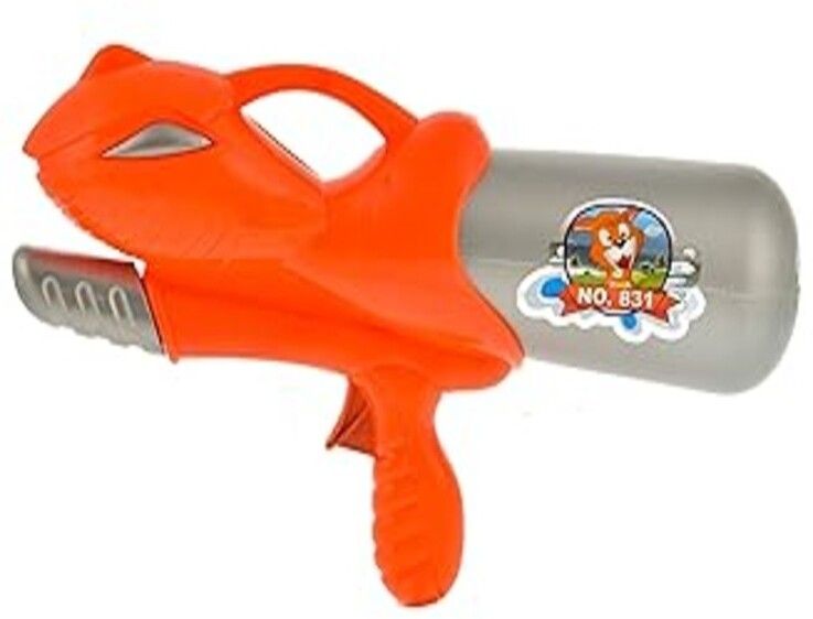 High Pressure Holi Pichkari Water Gun Toy for Kids Holi Party Fun 1 PC + 3 B Water Gun-image-27