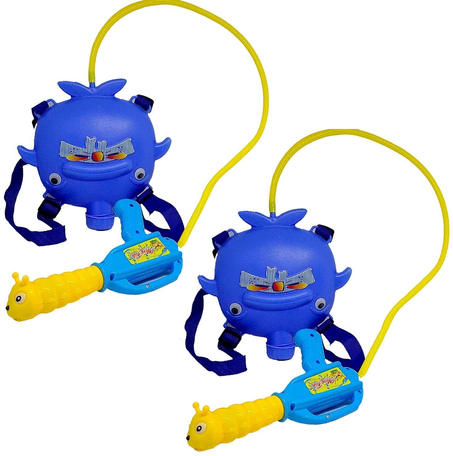 Mono Fish Water Tank Gun Toys Pichkari for Children Holi Pool Party(Pack of 2) Water Gun-image-29