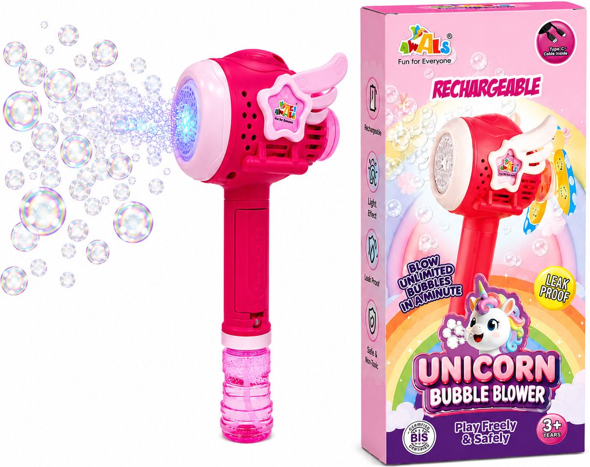 Bubble Gun for Kids Rechargeable Automatic Bubble Maker Machine Toy Water Gun-image-33