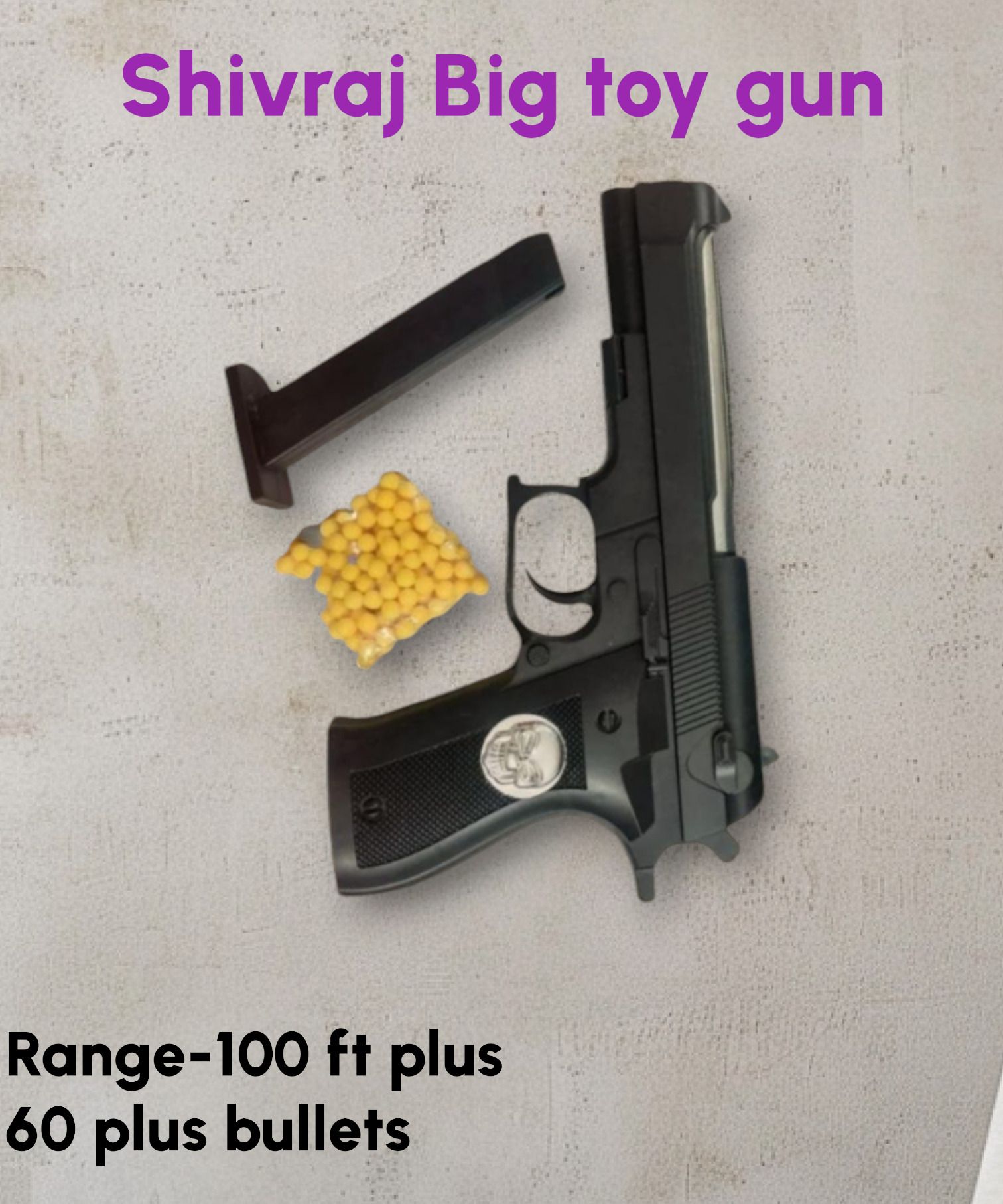 Diwali sale dhamaka toy mouser gun with 60 plus bullets Guns & Darts-image-42
