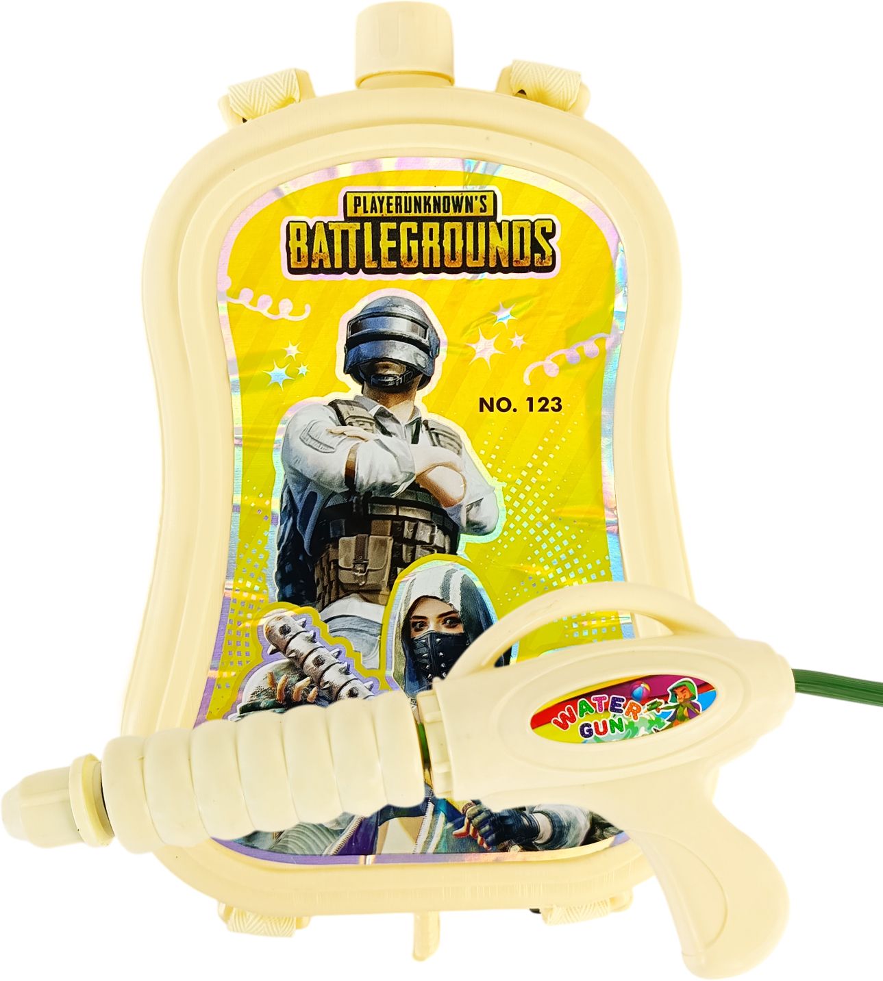 ascension Cartoon Holi Pichkari with Back Holding Tank Pichkari for Children Boys Girls Water Gun-picture-35