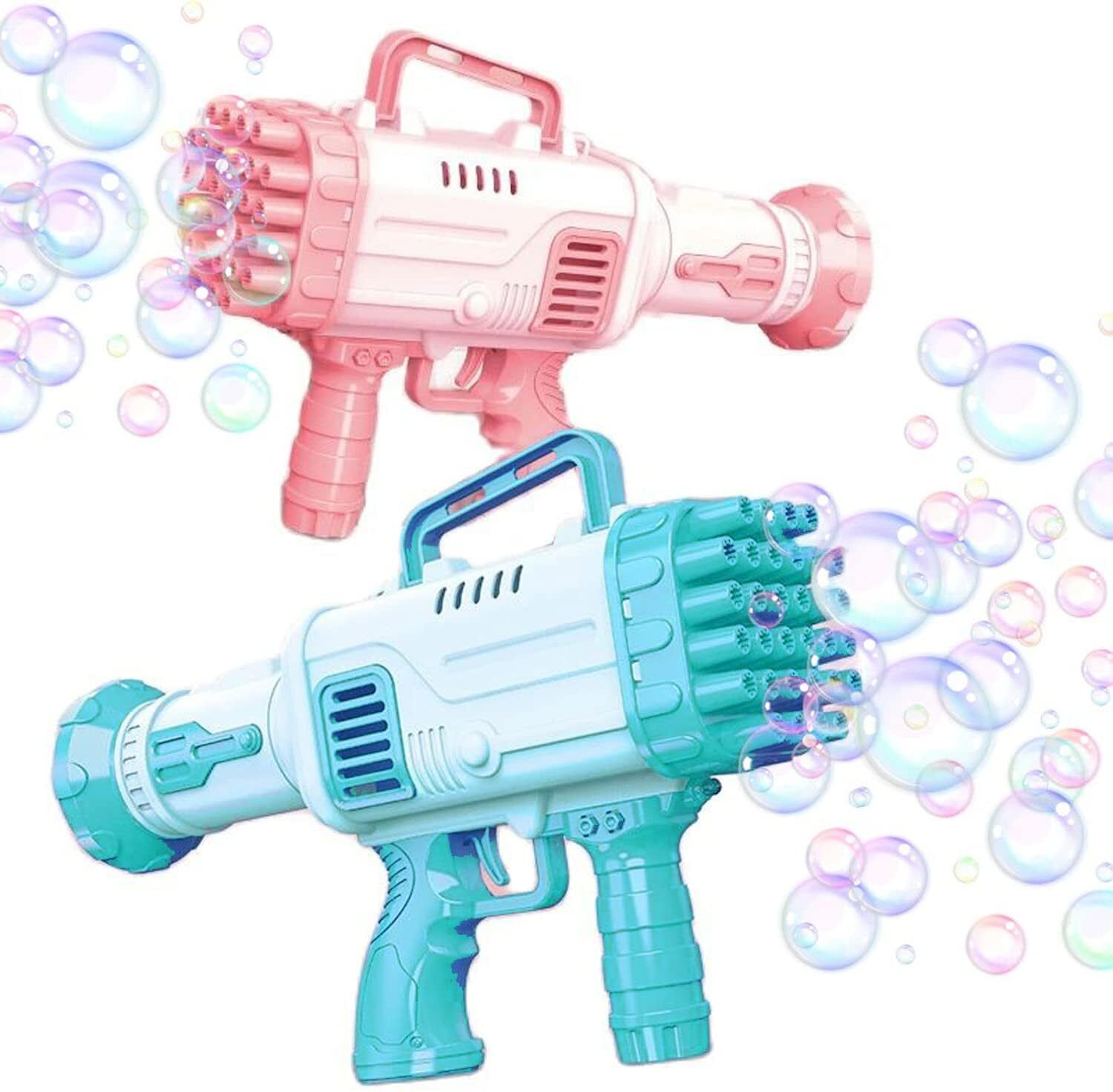 kidzfun 32 Holes Bubble Maker Gatling Bubble Gun Machine Toy for Kids (1Pc-RANDOM COLOR) Toy Bubble Maker-picture-13