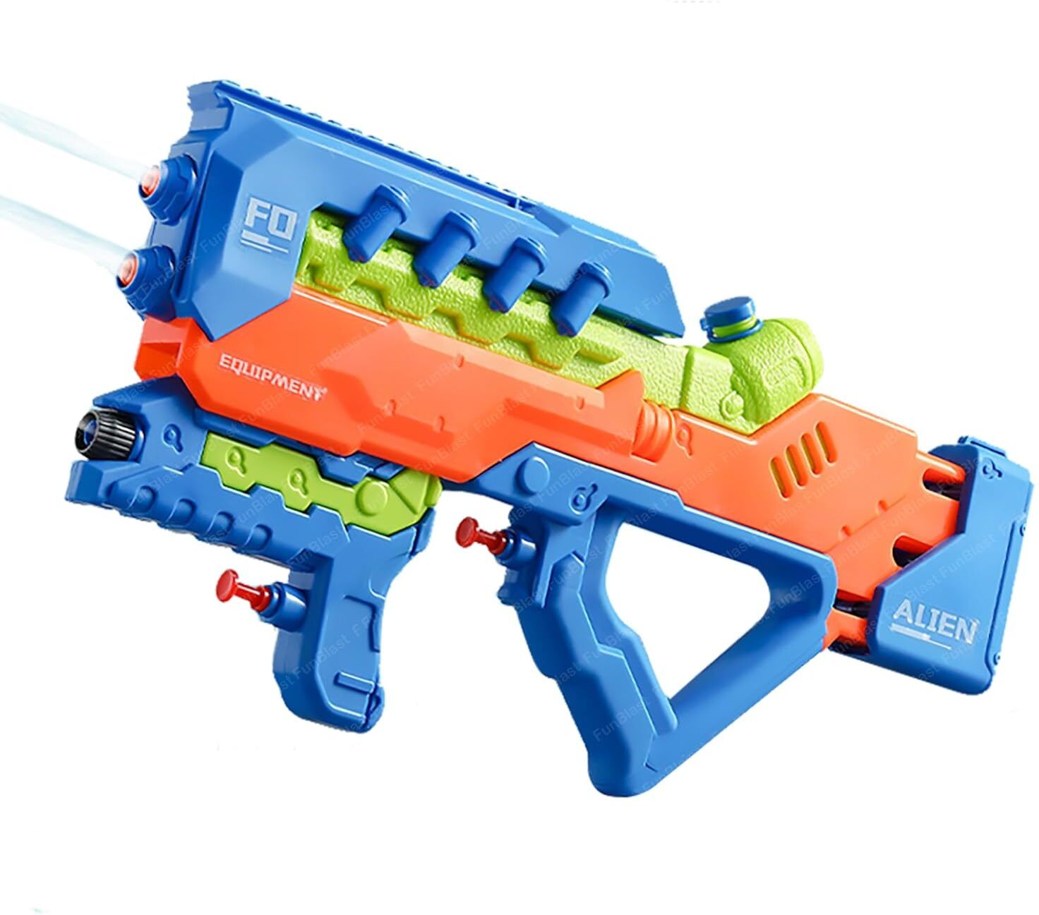 funblast Holi Pichkari Water Gun for Kids 2 in 1 High Pressure Spray with Mini Gun 250ml Water Gun-picture-12