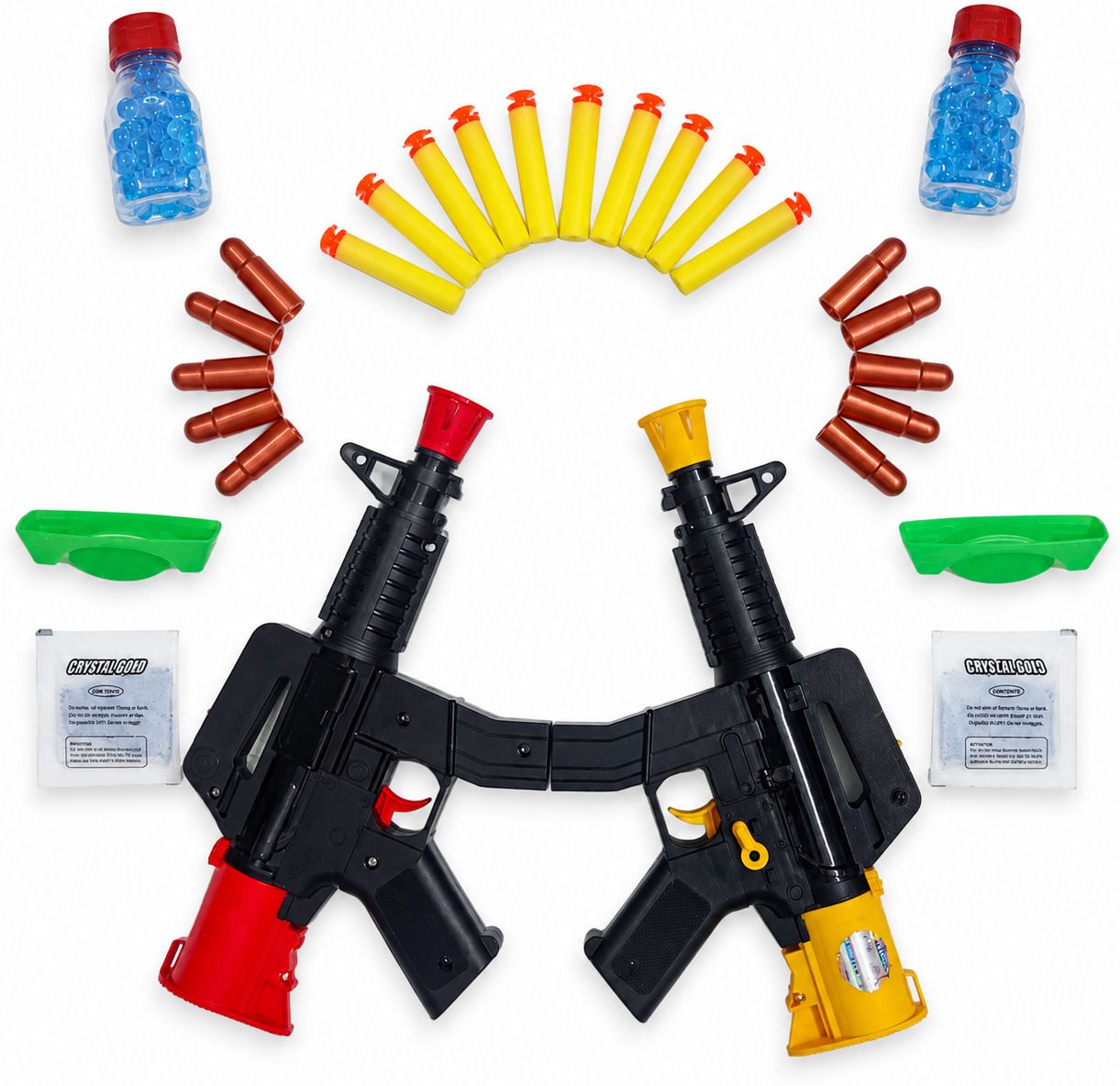 8088 Kids Safe Dart Gun Combo Set | Plastic bullets & dart bullets (Pack of 2) Guns & Darts-image-15