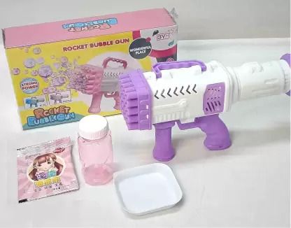 right search Rocket Bubble Gun Toy-138 Water Gun-picture-21