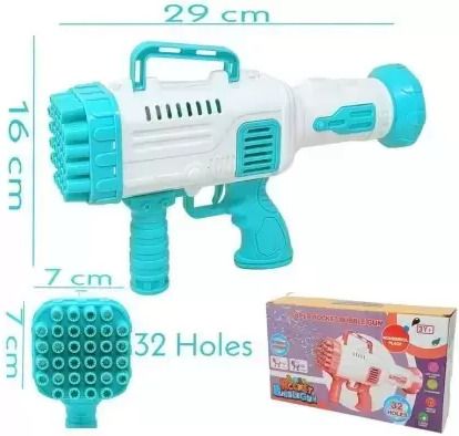 Rocket Bubble Gun Toy-133 Water Gun-image-11