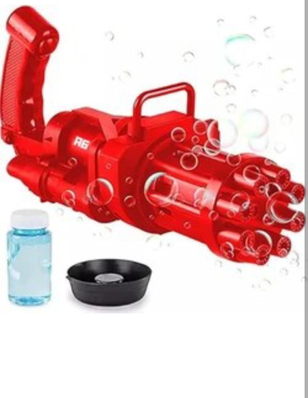 2 pcsBubble Gun Toy for Kids multicolour Water Gun-image-1