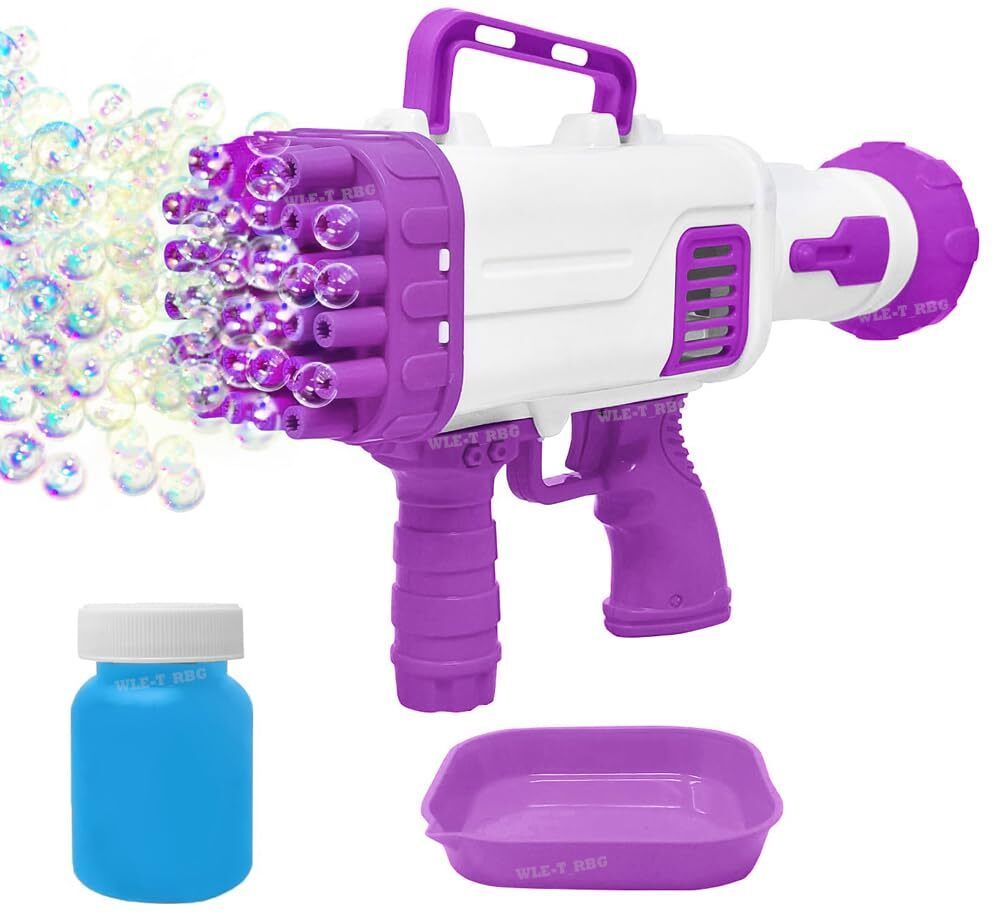 Bubble Machine for Kids Automatic Bubble Gun Leak-Proof Water Gun-image-36