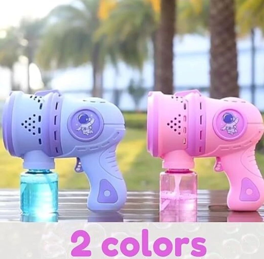 automatic bubble gun toy with light and music Water Gun