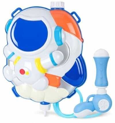 Astronaut Themed Backpack Water Gun for Kids Large Capacity Tank Pichkari Water Gun-image-37