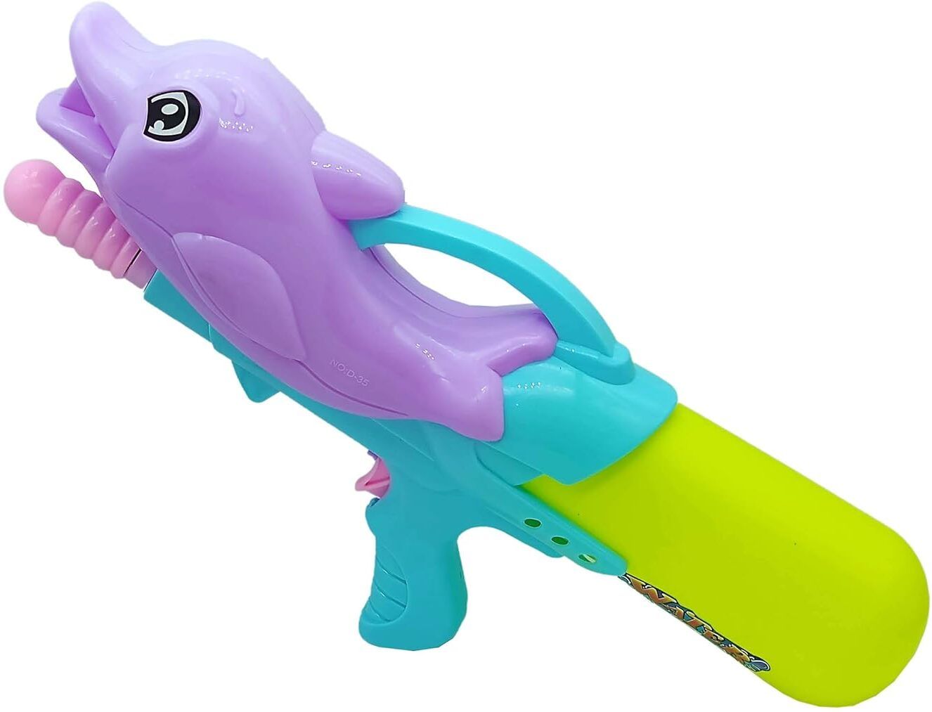 brown leaf Dolphin Pressure Water Gun Toy Pichkari 15 inch for Children Holi & Pool Party Water Gun-picture-27