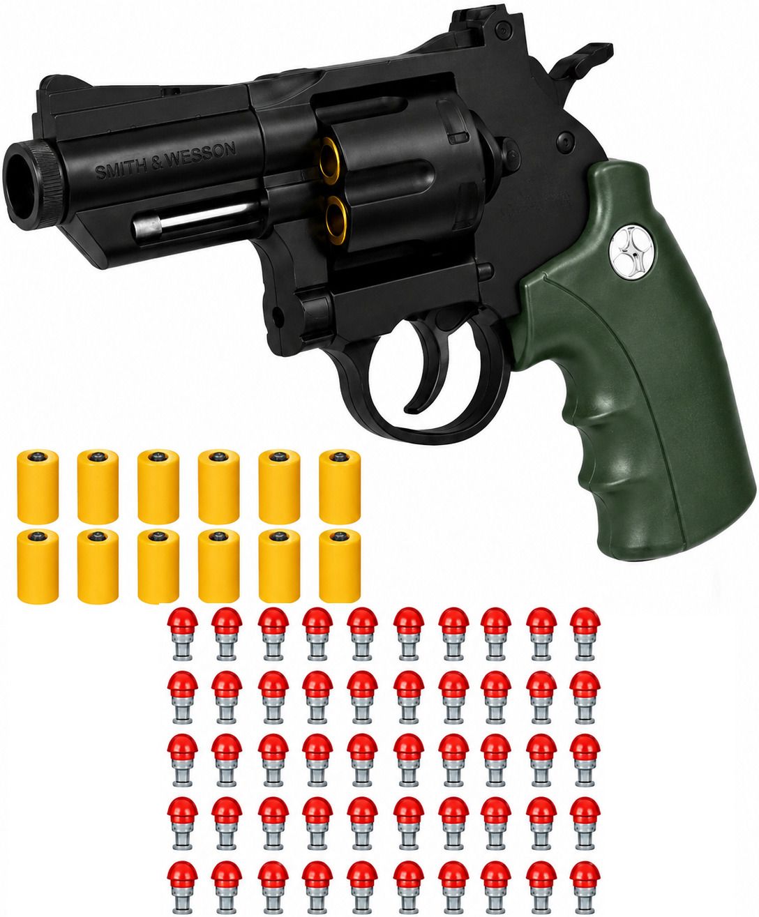 revolver toy gun |real looking plastic air gun pistol fully automatic Guns & Darts-image-39