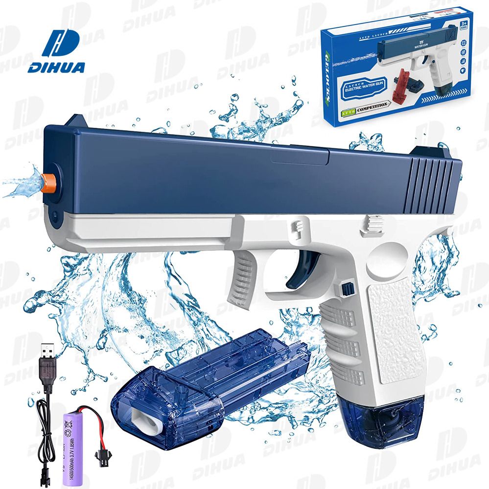 60ML Electric Water Gun with Continuous Spray Pistol Design for Kids Water Gun-image-48