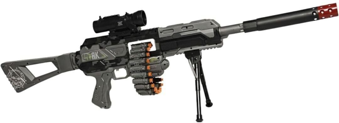 Sniper Rifle Toy Gun for Kids | Long Range Action Toy with Scope & Stand Water Gun-image-28