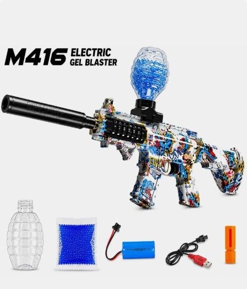 takshvi fancy emprioum and toys electric gel blaster gun 01 Water Gun-picture-22