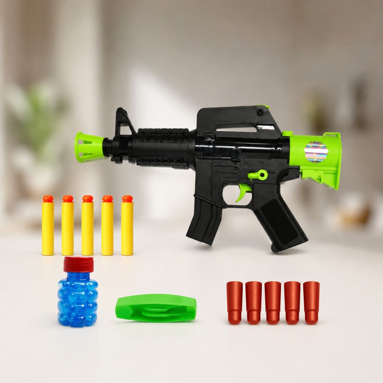 diamond spring 8088 Toy Shooting Gun with Soft Vacuum Darts Guns & Darts-picture-43