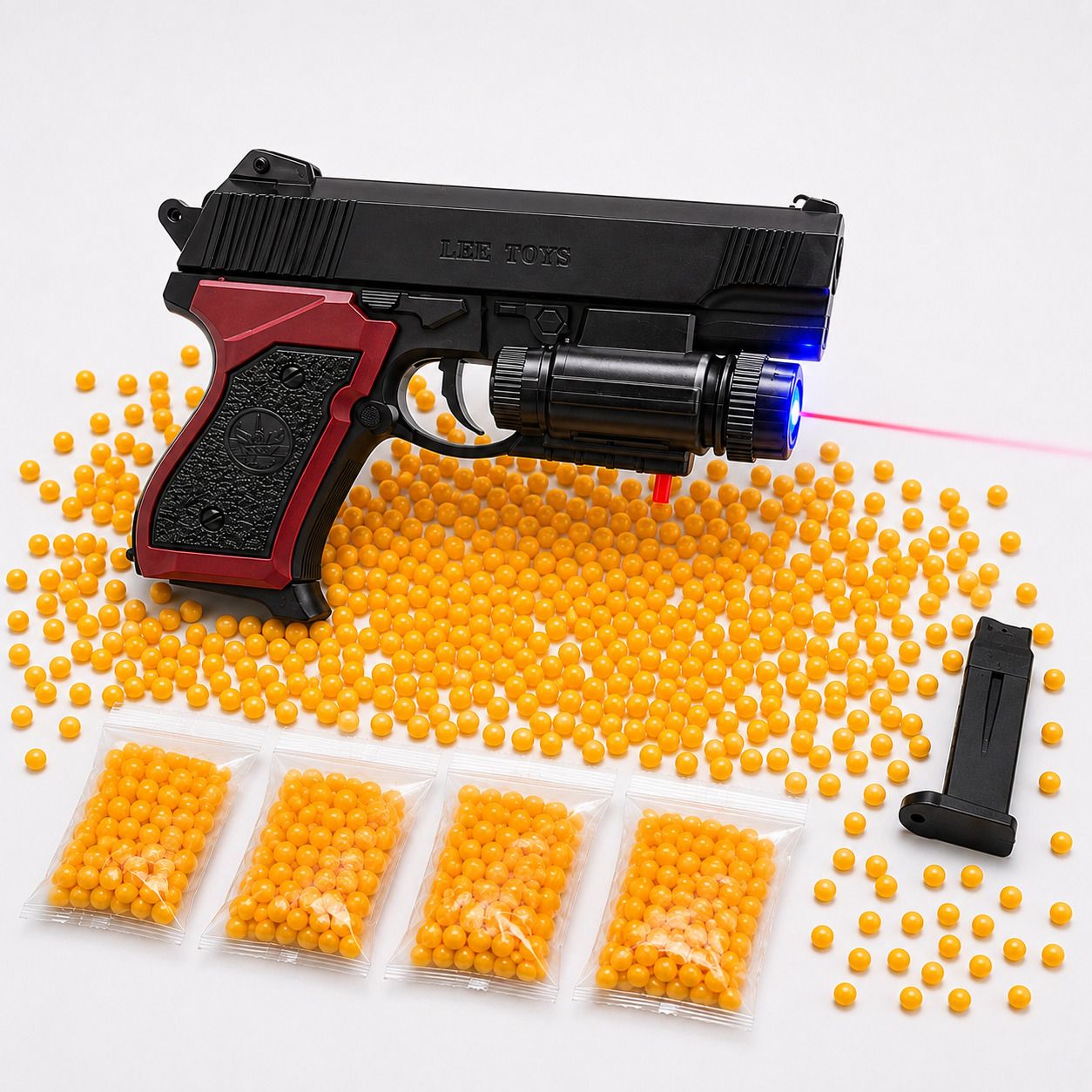 Premium BB Bullet Toy Pistol Target Practice Game Toy Gun Darts & Plastic Bullets-image-34
