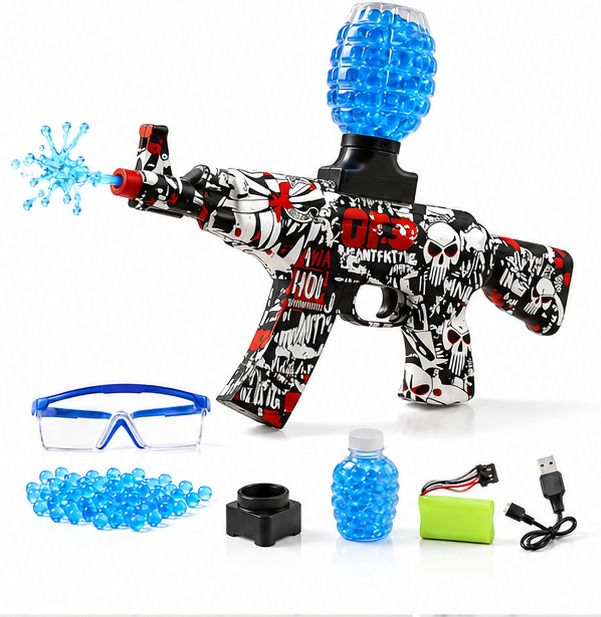 Gel Ball Blaster Toy Gun with Safety Goggles & Water Beads for Kids Water Gun-image-32