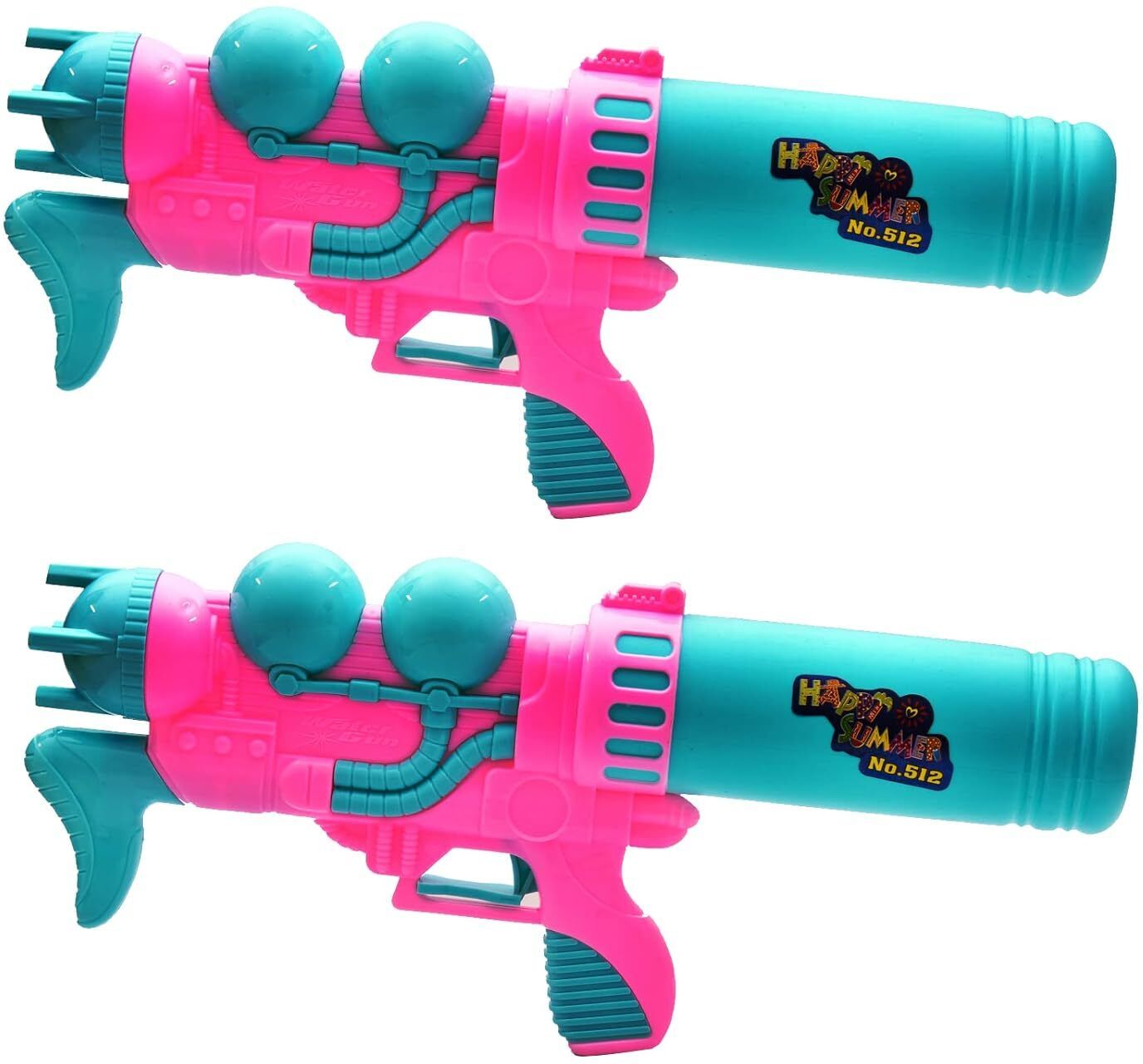 2 Dolphin Pressure Water Gun Toys Pichkari 15 inch for Kids Holi & Pool Party Water Gun-image-38