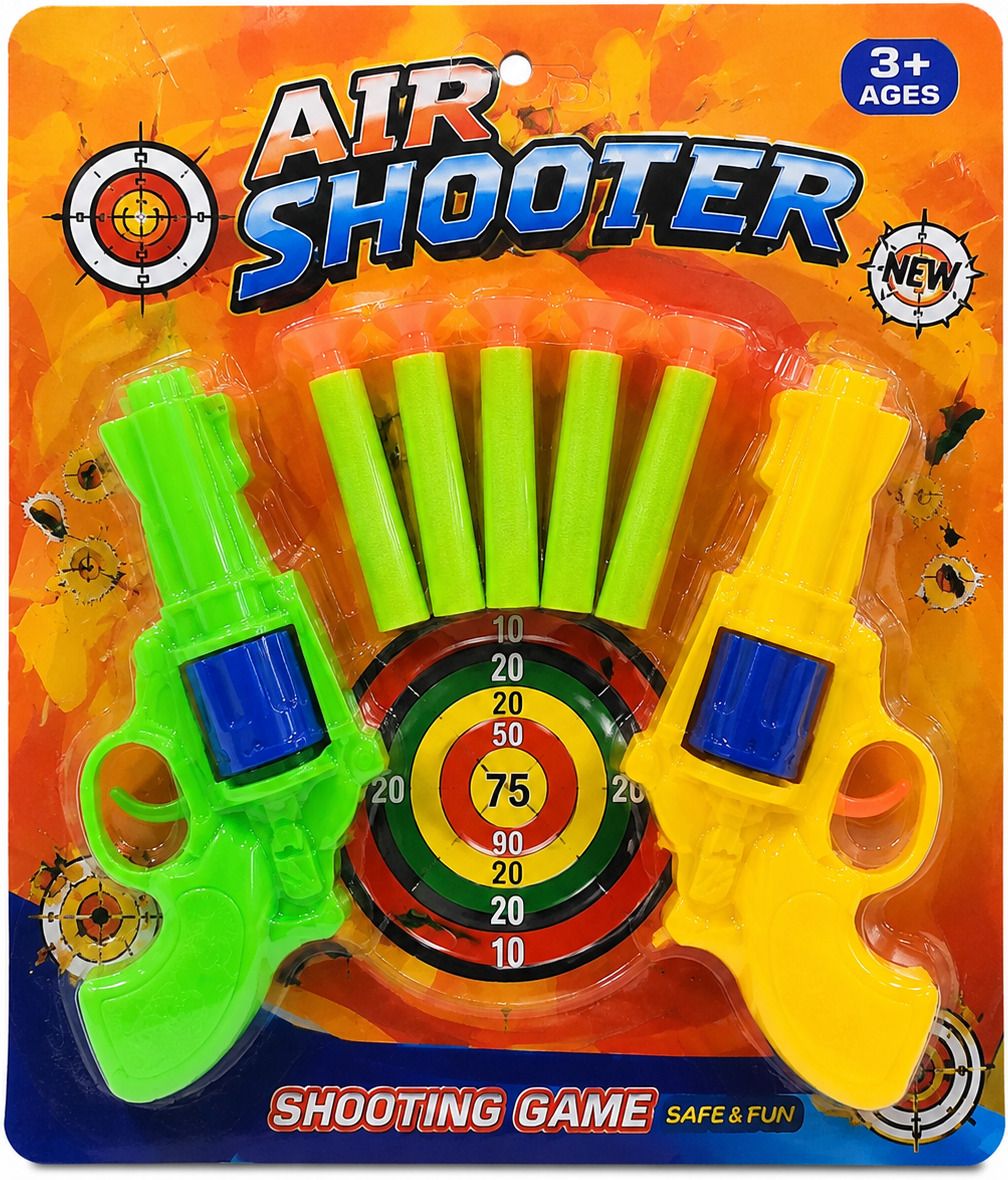 Gun Toys For Boys 4 + 8 Old Kids 4 Darts & Plastic Bullets-image-32