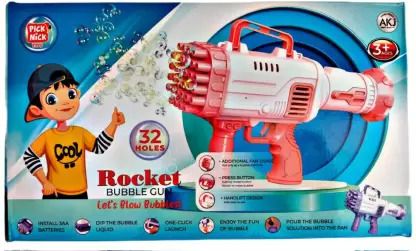 Rocket Bubble Gun Toy-25 Water Gun-image-48