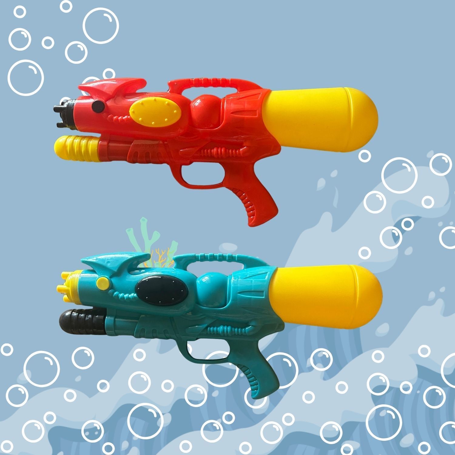Large Holi Water Gun for Kids, Boys and Girls with High Range Speed (Pack of 1) Water Gun-image-32