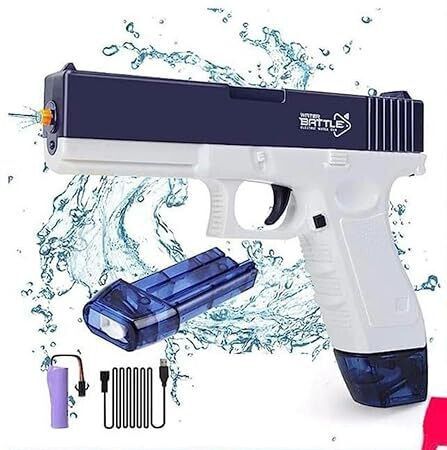 High Pressure Holi Pichkari Electric Water Gun, Automatic Squirt Gun Water Gun-image-24