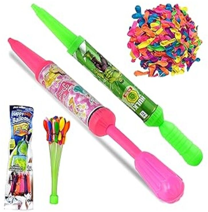 2 Pichkari 1 Magic Balloon 100 WB for Kids Holi Festival & Summer Pool Party Fun Water Gun-image-14